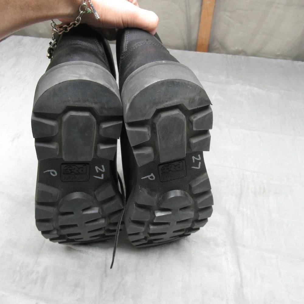 Timberland PRO Mens Boots 10.5M Black Slip Resistant Waterproof Safety‎ Toe Work